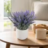 Purple lavender dried flower bouquet for wedding home decoration romantic atmosphere floral arrangement details Picture